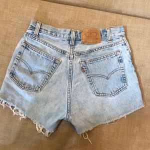 Vintage Levi cutoffs